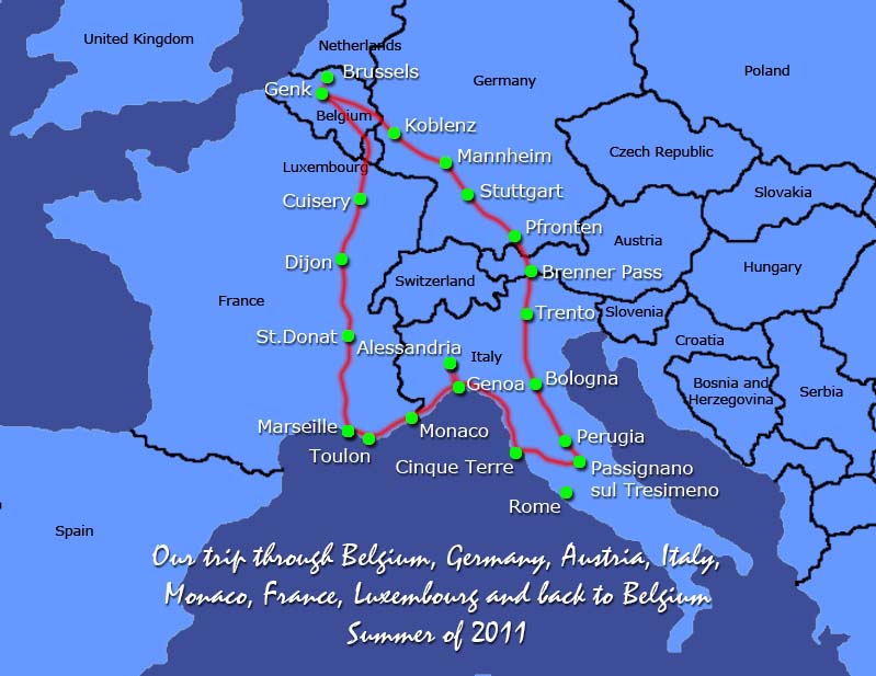 Map of Europe
